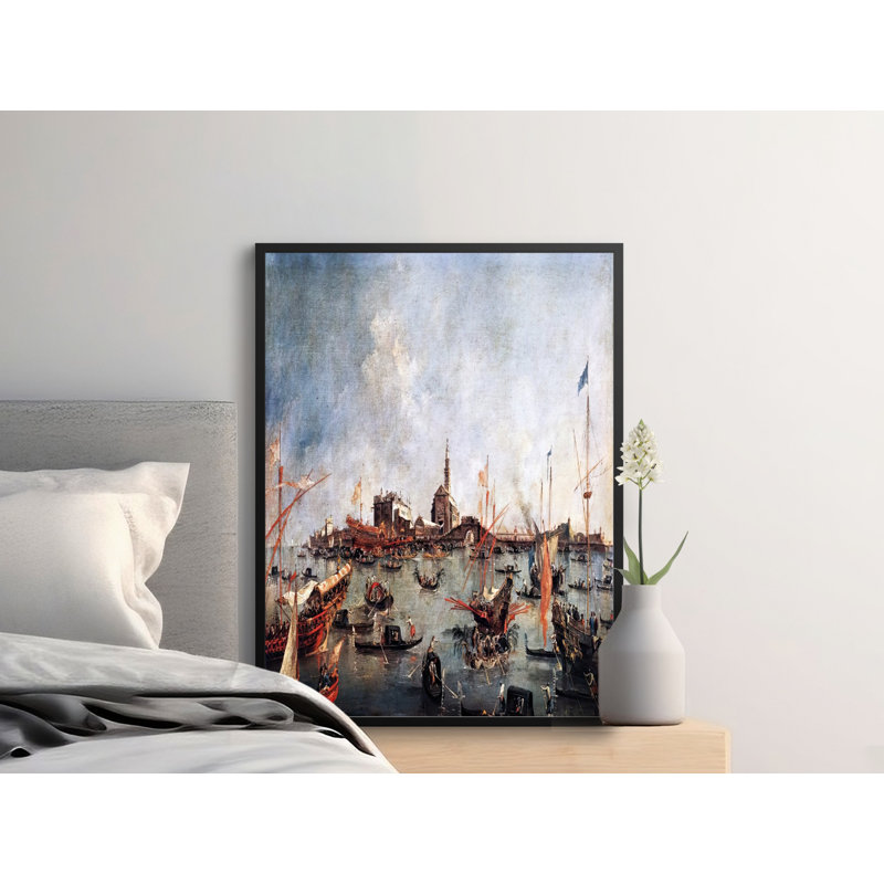 Blasco 1 Piece Wall Art, 23.4x33.1