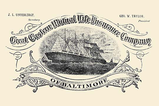 «Great Eastern Mutual Life Life Company of Baltimore», impression