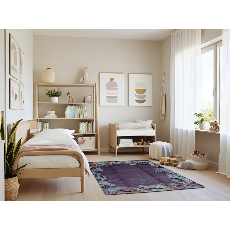Mila-Rose Abstract Indoor Rug, Rectangle 4' x 6'