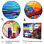 Pop Art San Francisco I - impressions d'art mural de paysages urbains-284619005-495916713