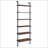 Christy Walnut Owens 96-Inch 6-Shelf Wall Bookshelf