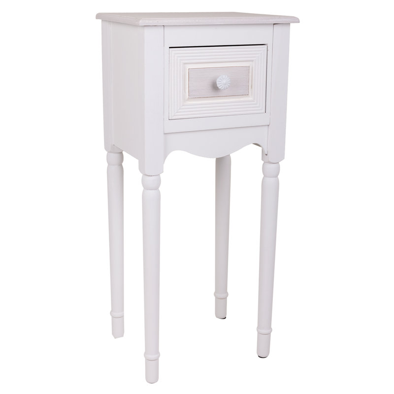 Courtnie 33cm W Manufactured Wood Bedside Table