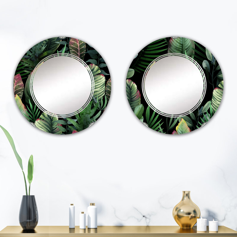 Ensemble de 2 miroirs sans cadre