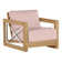Malta Teak Outdoor Lounge Chair