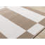 Tapis d'intérieur moderne brun clair à motif géométrique-516276651