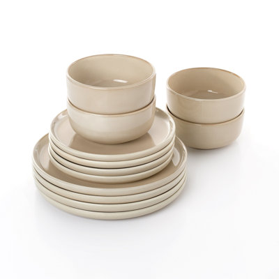 Stoneware Dinnerware - Service for 4