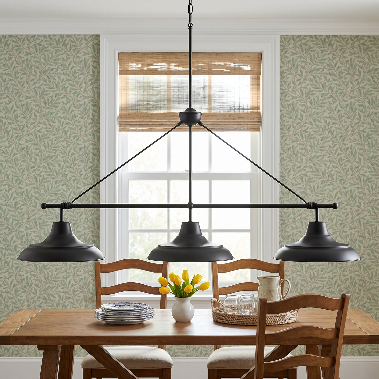 Ezo 3 Light Metal Dimmable Pendant