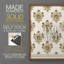 Impression encadrée BlockPrintBloomsI-Premium - prête à être accrochée - aucun clou requis - aucun clou requis-108021649-108021659