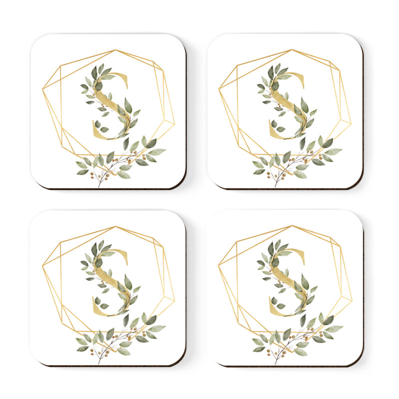 Sous-verres Café à monogramme, S