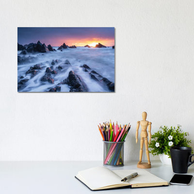 Perfect Peril by Adam Burton - Wrapped Canvas Print