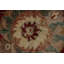 Tapis rouge grand motif floral 9 x 12 Ziegler