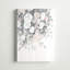 Fleurs pendantes de couleur neutre, reproduction d’art sur toile-686951818