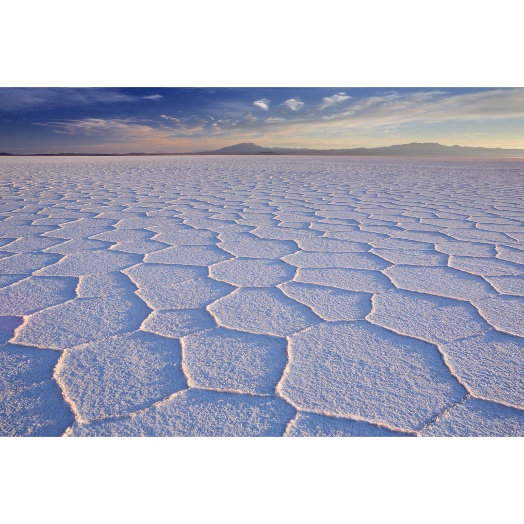 Salar De Uyuni bei Sonnenaufgang - Druck