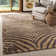 Nonia Hand Tufted Viscose/Wool/Cotton Animal Print Rug in Brown