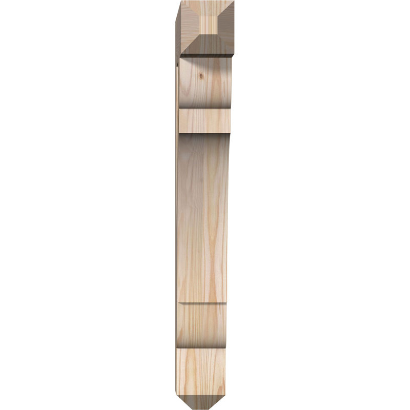 Support pour artisan olympique, Douglas (lisse), H 28 po x l 3,5 po x P 16 po