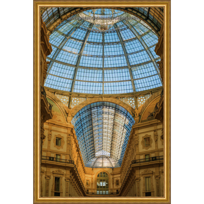 Gilded Palace Skylights Print by Lillian August