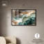 «Golden Estuary I Shadowbox Print», art mural abstrait par Art Remedy-115132139-115132143