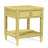Warwick 24" W 1-Drawer Rattan Nightstand with Glass Top and Storage Shelf-100095843-94947149