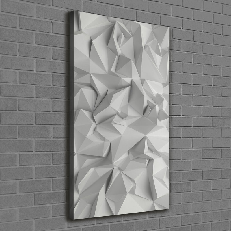 3D Abstraction - Wrapped Canvas Print