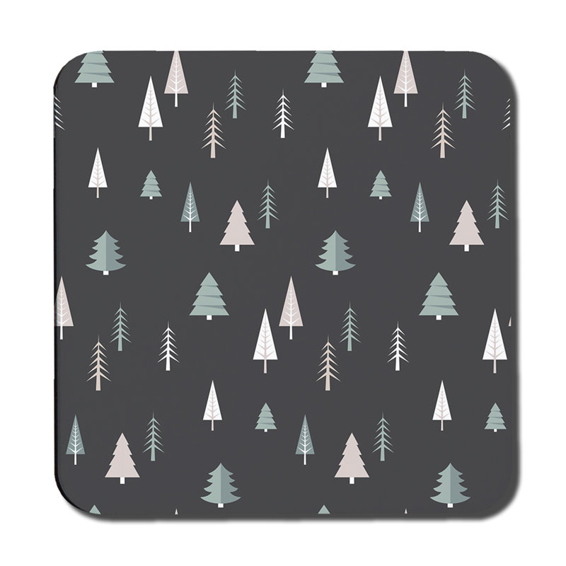 Square 6 Piece Coaster Set