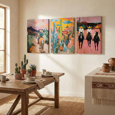 3 Piece Wrapped Canvas Print