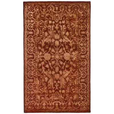 Braxtan Silk Road Hand Tufted New Zealand Wool Oriental Rug