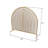 Borel Arched Single Panel Fireplace Screen