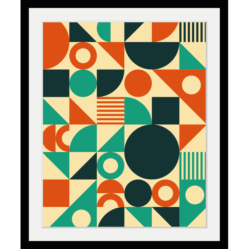 Pattern - Single Picture Frame Print, 40 cm H x 30 cm W