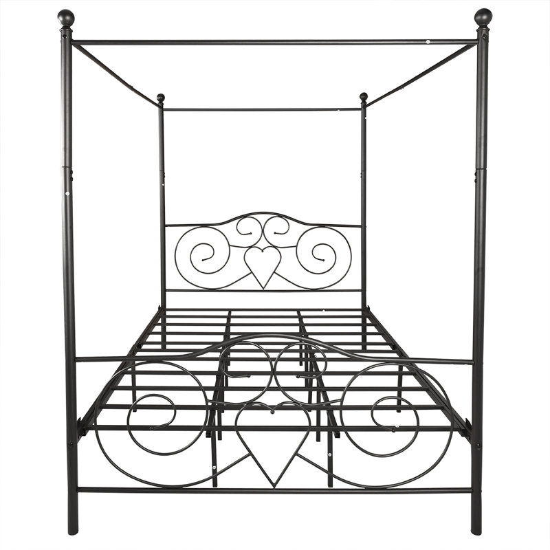 Jessen Bed, Black, Queen