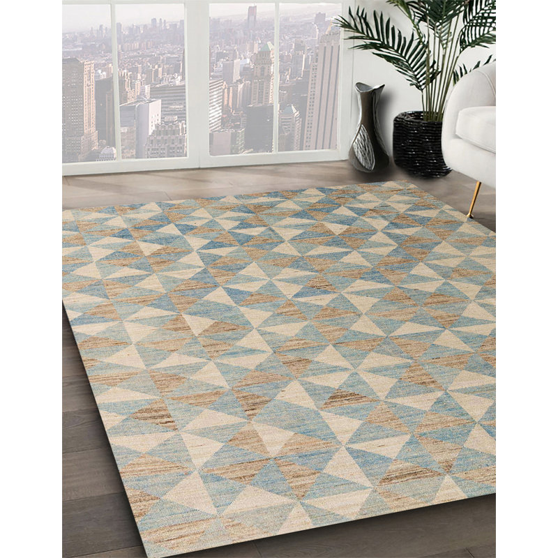 Abstract Indoor Rug, Square 6'