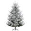 Arbre de Noël articulé artificiel 7,5 pi avec 1218 branches réalistes et base en acier-398666596