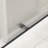Gargy 57"-60"W x 78"H Frameless Double Sliding Shower Door with Dual Door Stops and 5/16" (8mm) Clear Tempered Glass-132723951-98222883