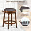 Tomasi Yes Bar Stool with Solid Wood Frame-1690498811