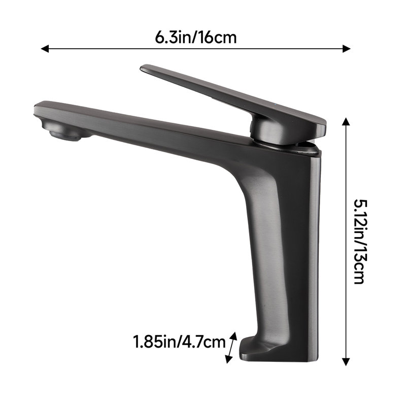 Metro Lane Kitchen Faucet, Nickel