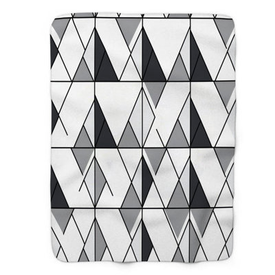 Patterned Rhythm - 1 Piece Premium Blanket