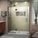 Unidoor-X 60" W x 72" H Hinged Frameless Shower Door with ClearMax™ Technology