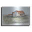 «Tin Toit Barn I» par Ethan Harper, art mural en métal »par Ethan Harper-1843305752
