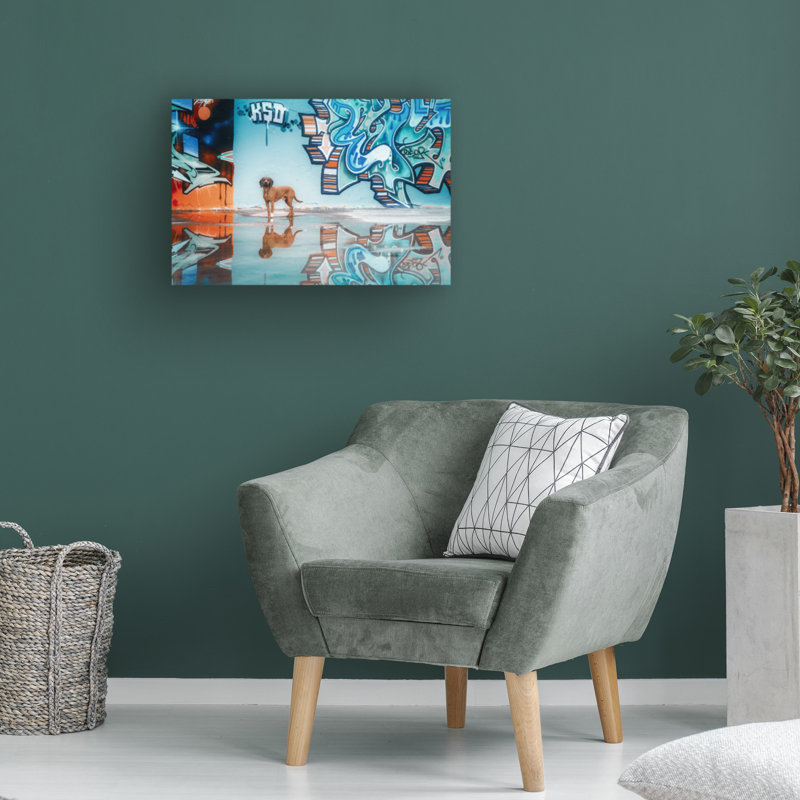 Art sur toile «Bachelor Heike To Comprand Blue You Must First Comprand Jaune» par Vincent Van Gogh, H 12 po x l 19 po