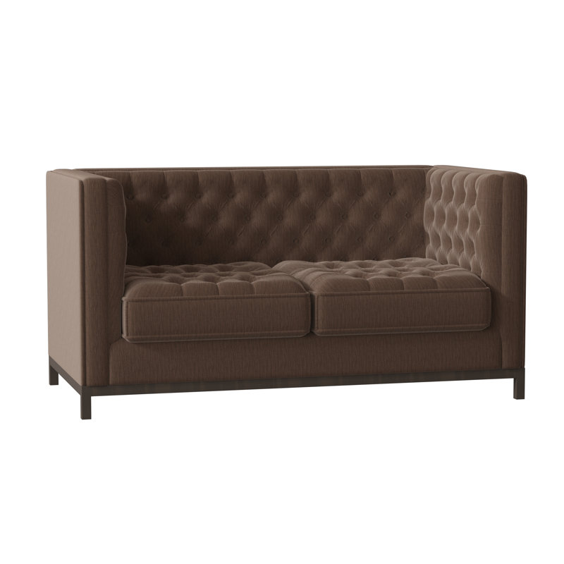 Causeuse Jess, Shabby Encore, Brun acajou