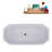 63'' x 28.7'' Freestanding Soaking Acrylic Bathtub-90888443