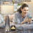 Taifa Glass Table Lamp with Nightlight and USB Charging Ports AC Outlet-371395308