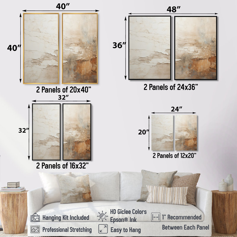 Cylen, art mural sur toile beige, Floater Framed Print, Black, 36" H x 48" W