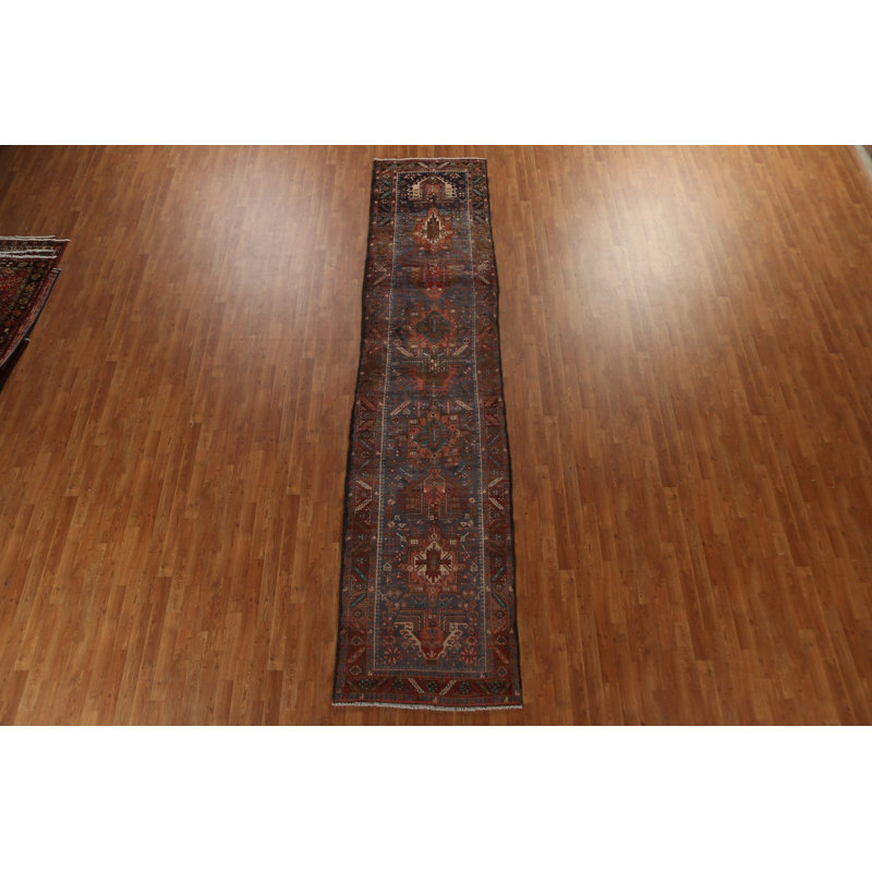 Tapis de couloir persan Heriz Serapi