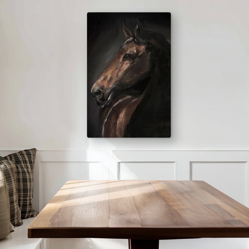 Spirit the Horse - Metal Print for Animal Bedroom Decor, 30" H x 20" W