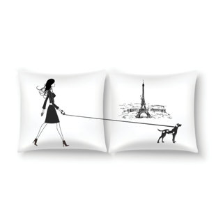 Murals Throw Pillow Set