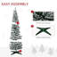 Arbre de Noël artificiel enneigé-1487923483