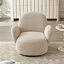Upholstered Swivel Accent Chair-395453399