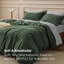 Ensemble de housse de couette 100% coton délavé Bedsure - ensemble de literie minimaliste en coton pour toutes les saisons (ensemble de 3)-109918983-106246591