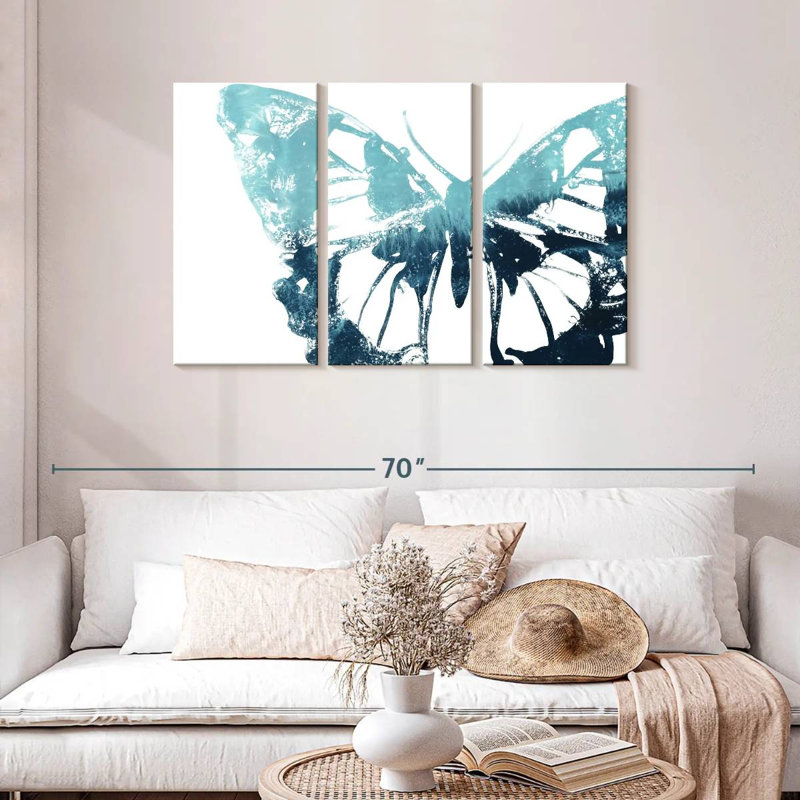 Brampt Butterfly Imprint I, 28" H x 45" W