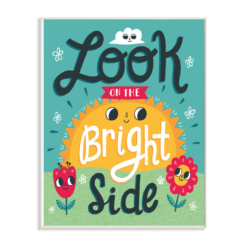 Décoration murale style lettres de soleil et fleurs sur le côté vif de l’enfant Sears, H 15 po x l 10 po x P 0,5 po